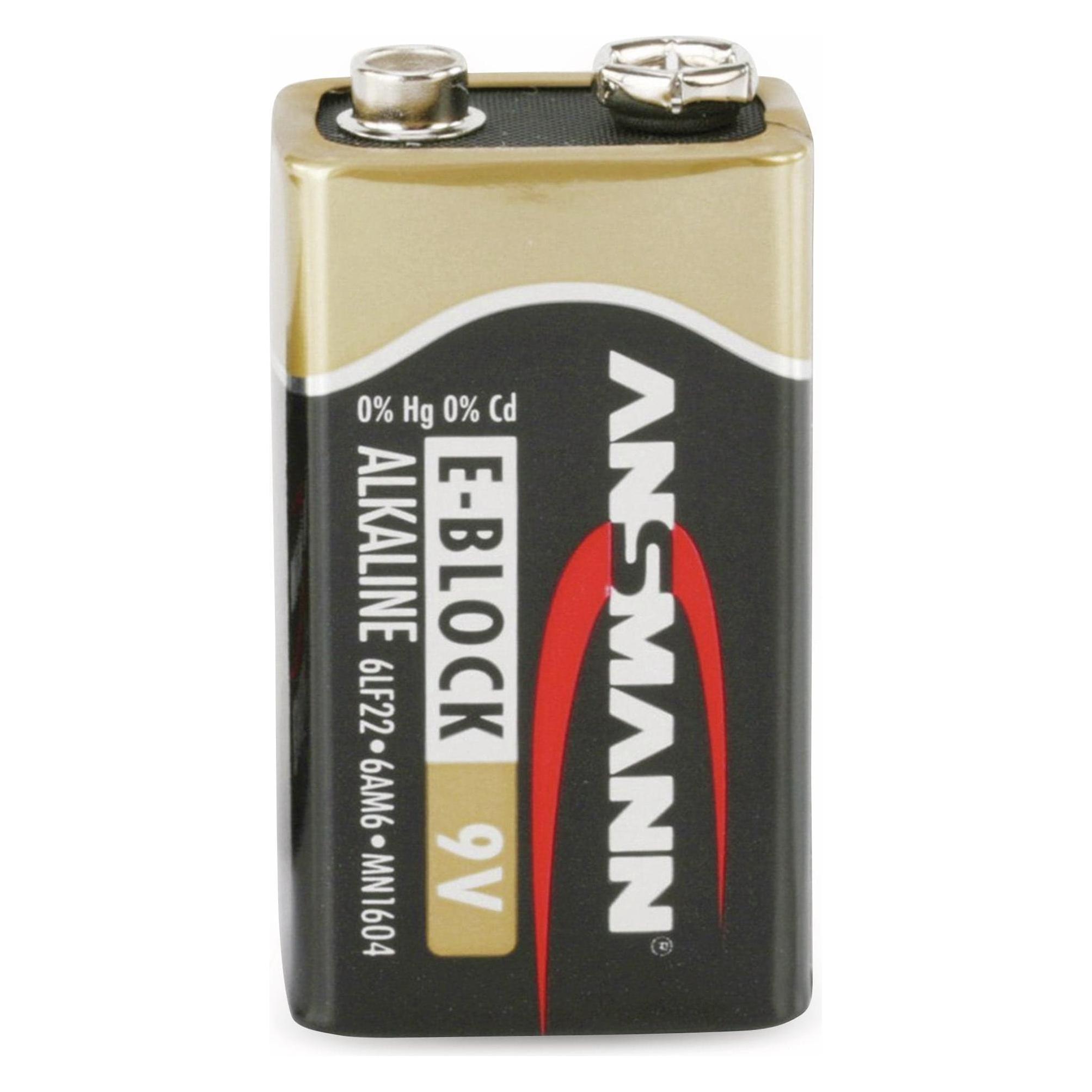 Ansmann X-Power (1 Stk., 9V Block, 550 mAh) (5015643)