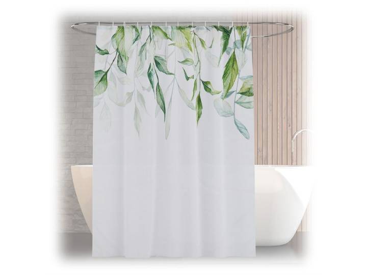 Relaxdays Duschvorhang 180x200 cm mit Motiv
