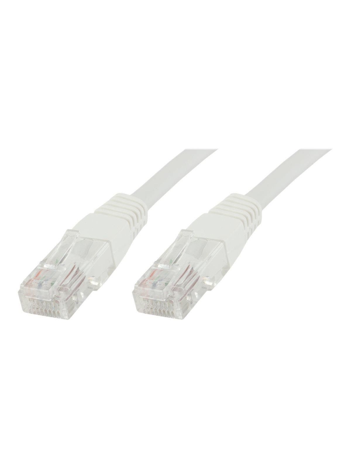 CoreParts MicroConnect network cable - 1 m - white - Weiß