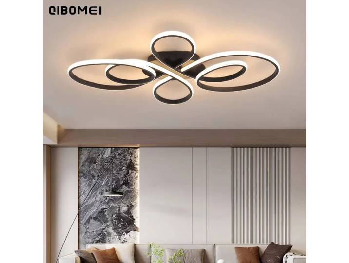 Plafonnier Led Simple créatif salon chambre étude salle à manger plafonnier nordique moderne maison luminaires d'intérieur
