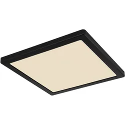 Deckenleuchte LASSE schwarz (LBH 29,10x29,10x1,70 cm) - LBH 29,10x29,10x1,70 cm