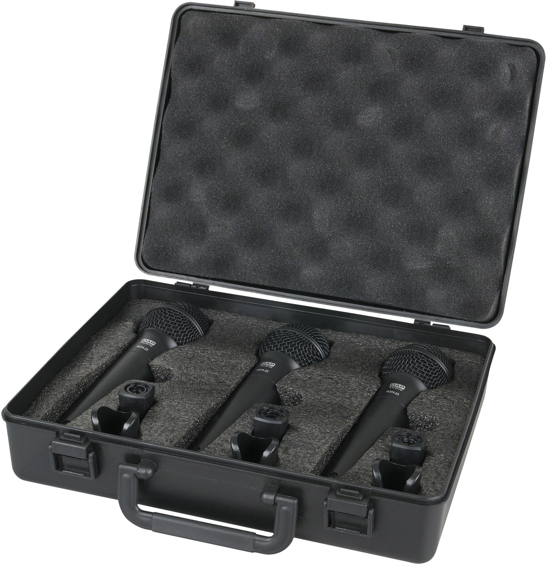 DAP Audio Pdm-Pack 3-Teiliges Set Dynamischer Gesangsmikrofone