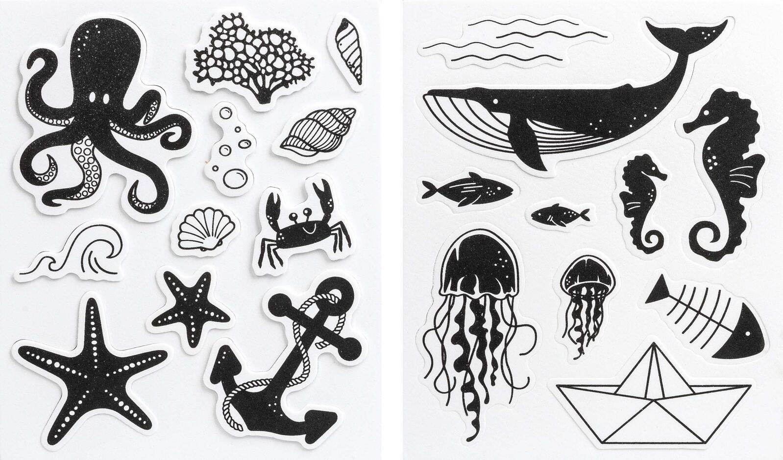 HEYDA Motivstempel-Set - Maritim 204888628