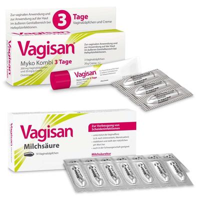 Vagisan Myko Kombi 3 Tage + Milchsäure 1 St Set