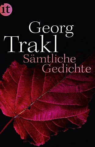 Georg Trakl - Sämtliche Gedichte (insel taschenbuch) - Preis vom 18.10.2026 15:28:09 h