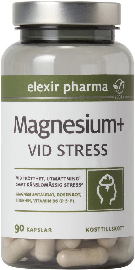Elexir Pharma Magnesium+ Vid Stress 90 Caps