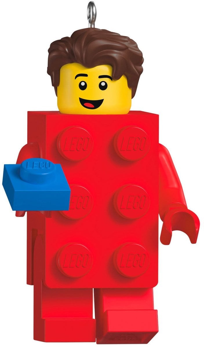 Hallmark Kerstkaart Lego Boy voor volwassenen
