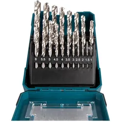Makita, Bohrereinsatz, Bohrer-Set HSS-G 19-tlg.