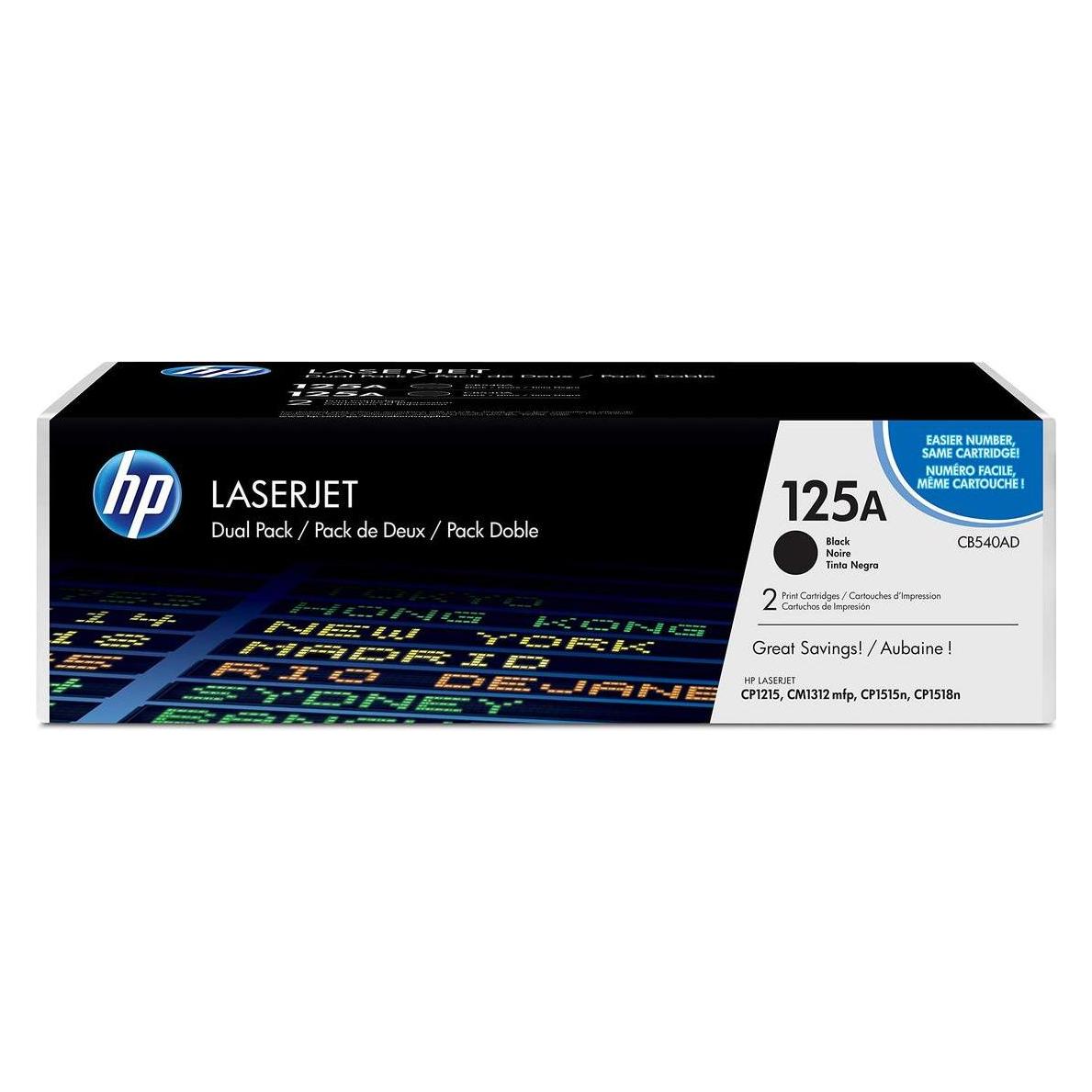 HP Toner CB540AD (BK) (CB540AD)