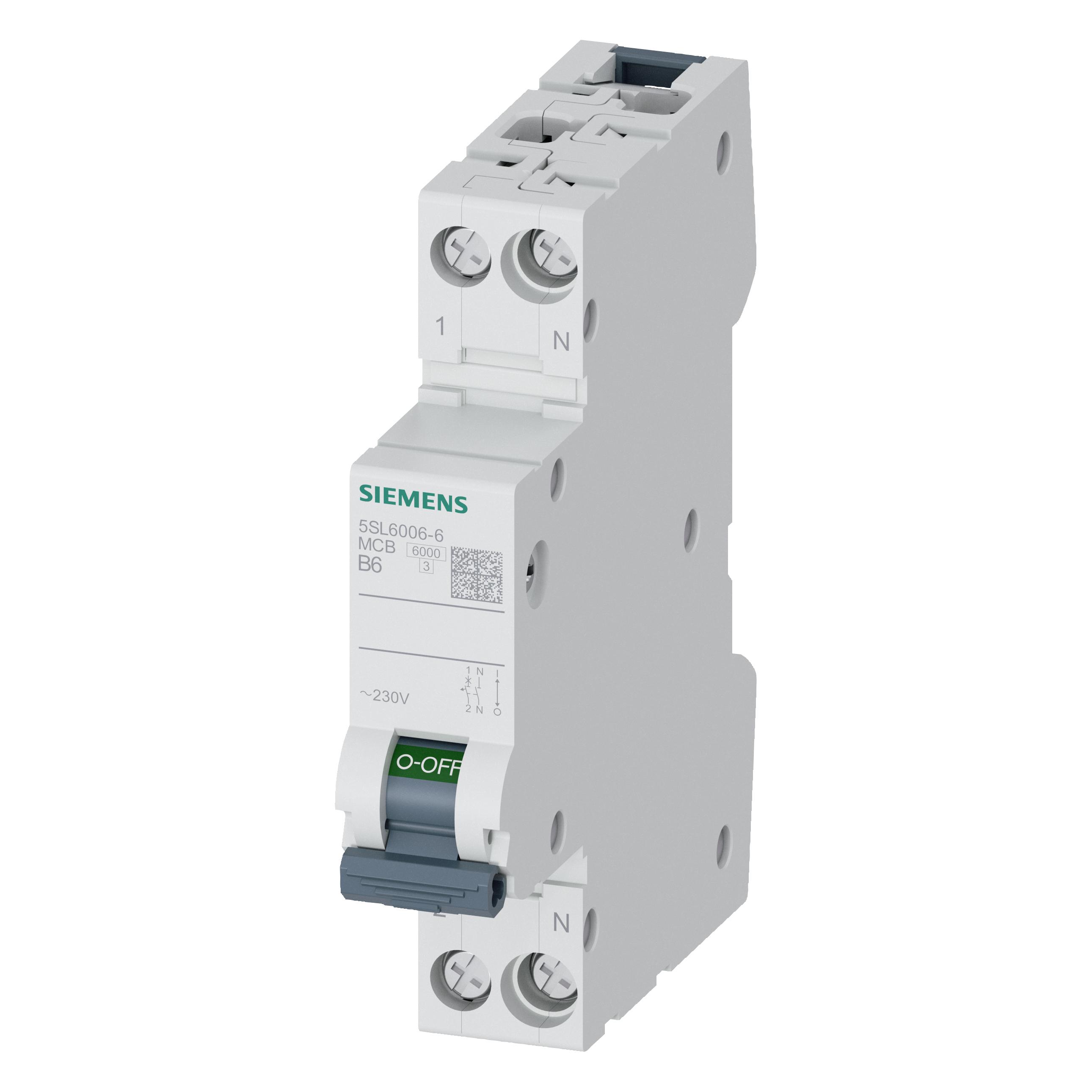 Siemens 5SL6006-6 Leitungsschutzschalter 6 A (5SL6006-6)