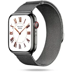 ONEFLOW Milano Mesh Apple Watch 8 (45mm) Armband Damen Metall