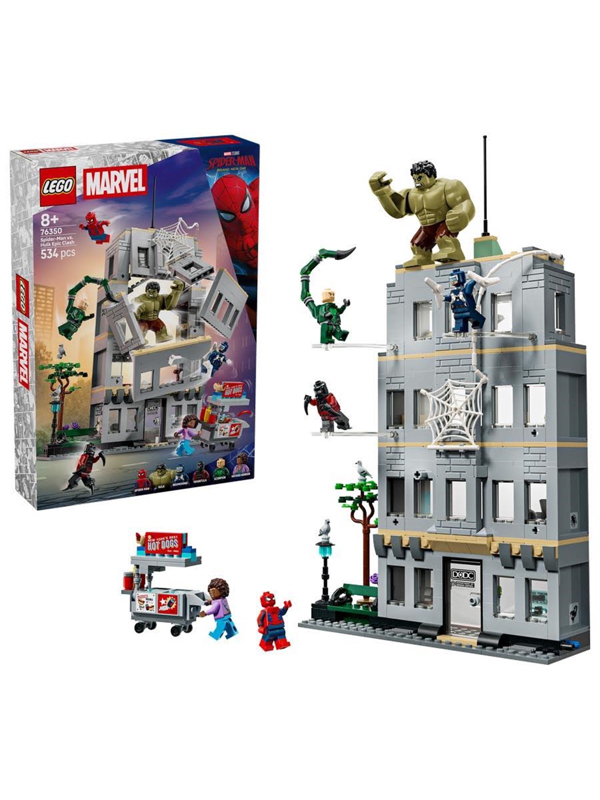 LEGO Agents 76350 Großer Showdown: Spider-Man vs. Hulk