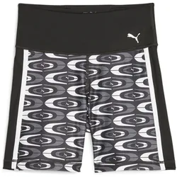 PUMA Retro Glam High-Waist Shorts Damen 01 - PUMA black L