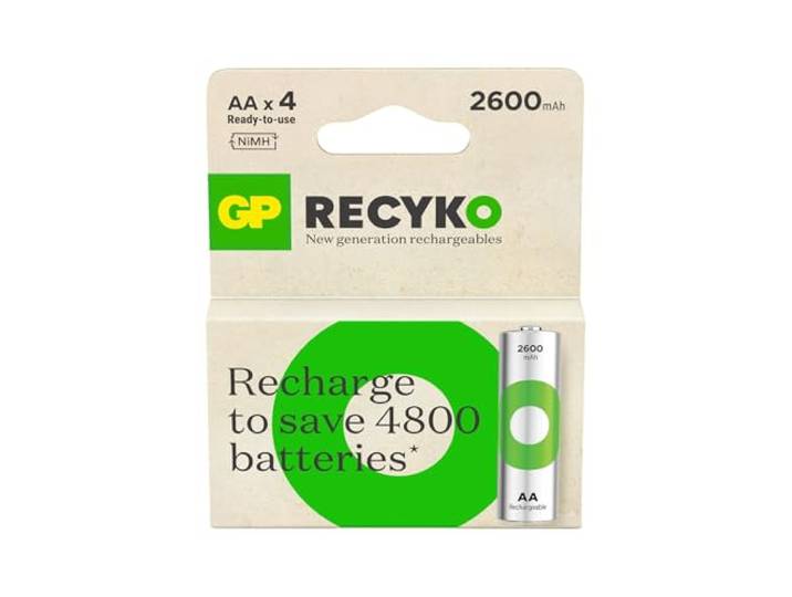 Recyko AA-batterij 2600 mAh