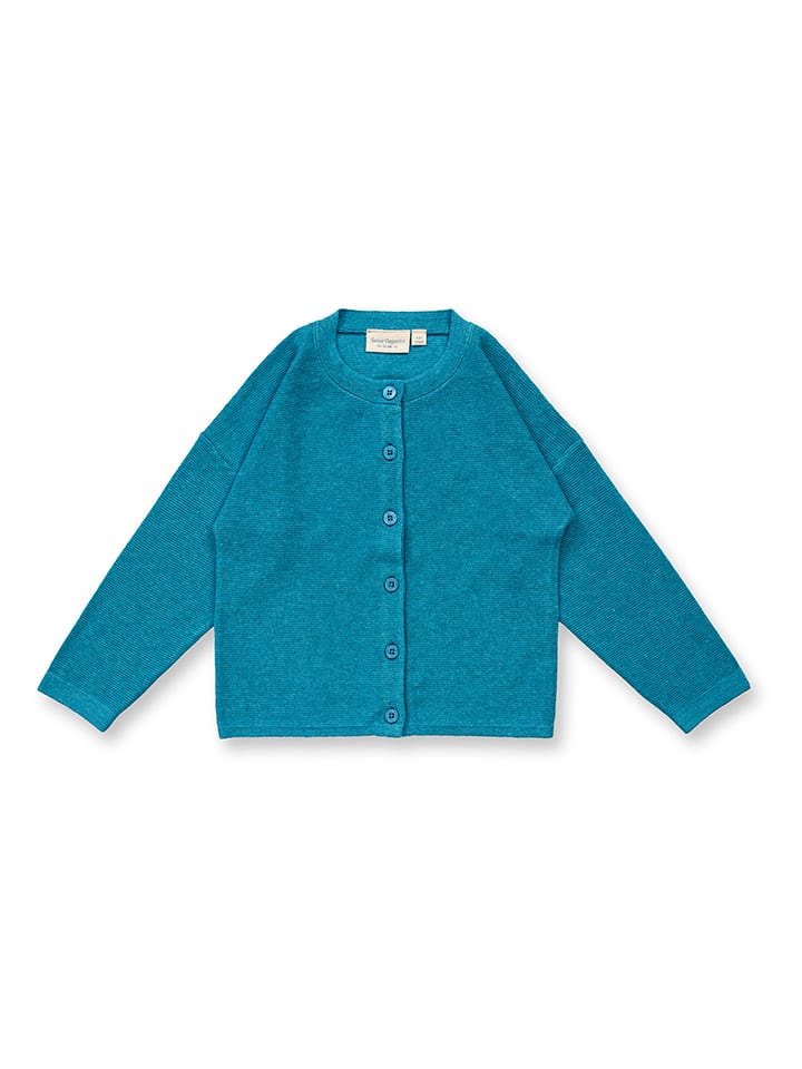 Sense Organics Cardigan "Mako" in Blau - 110