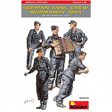 MiniArt - German Tank Crew (Normandy 1944) - Special Edition - 1:35 - 5 Figuren 310895