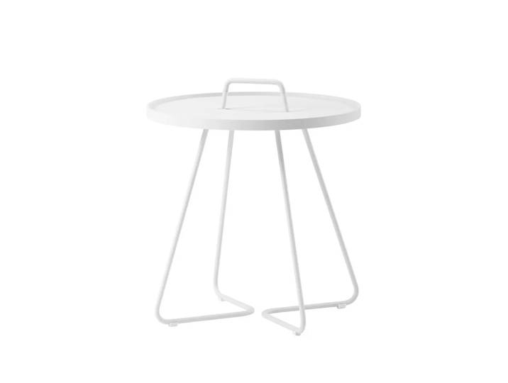 Cane-line Table On the Move Ø52 cm White
