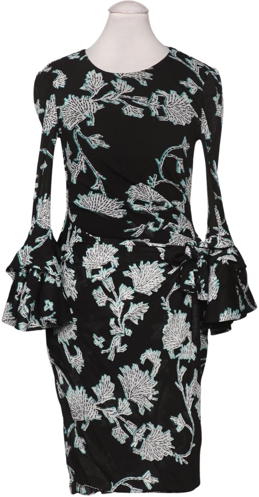 Diane VON Furstenberg Damen Kleid, Mehrfarbig, Gr. XS, Synthetik - Second Hand