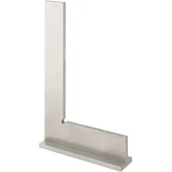 Forum Professional Solutions, Winkelmesser, Anschlagwinkel DIN 875/II B, 250 x 165 mm