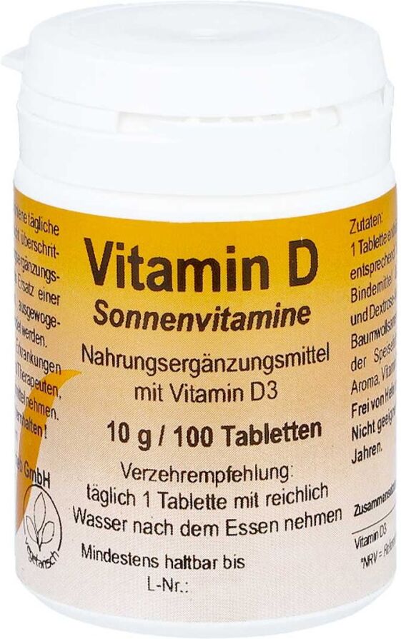 Vitamin D1000 Sonnenvitamine Tabletten