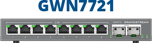 Grandstream GWN7721 8-Port Gigabit SFP L2 Switch