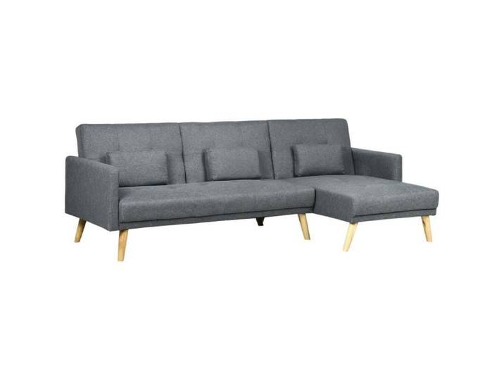 Canapé d'angle convertible COROGNE gris