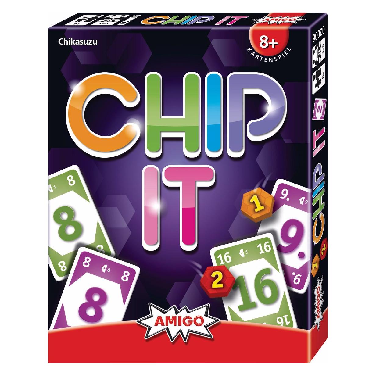 Amigo Chip it,d ab 8 Jahren, 3-6 Spieler, Kartenspiel, Dauer 15 Min. (Deutsch, 3 - 6 Spieler) (2006)