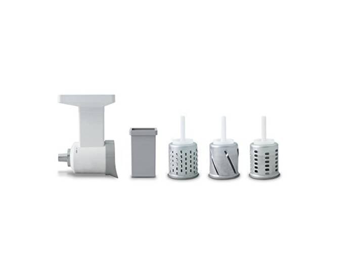 MVSA MESSERSCHMIDT GEMÜSESCHNEIDER RAFFELVORSATZ UNIVERSAL MIT DIREKTANSCHLUSS FÜR KITCHENAID KÜCHENMASCHINEN Fresh Food Grinder Attachment - Made IN Germany