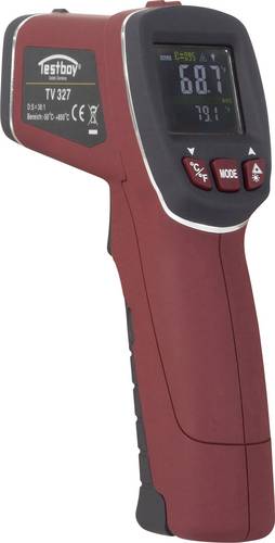 Testboy TV 327 Infrarot-Thermometer Optik 30:1 -50 - +760°C Berührungslose IR-Messung, Kontaktmessung