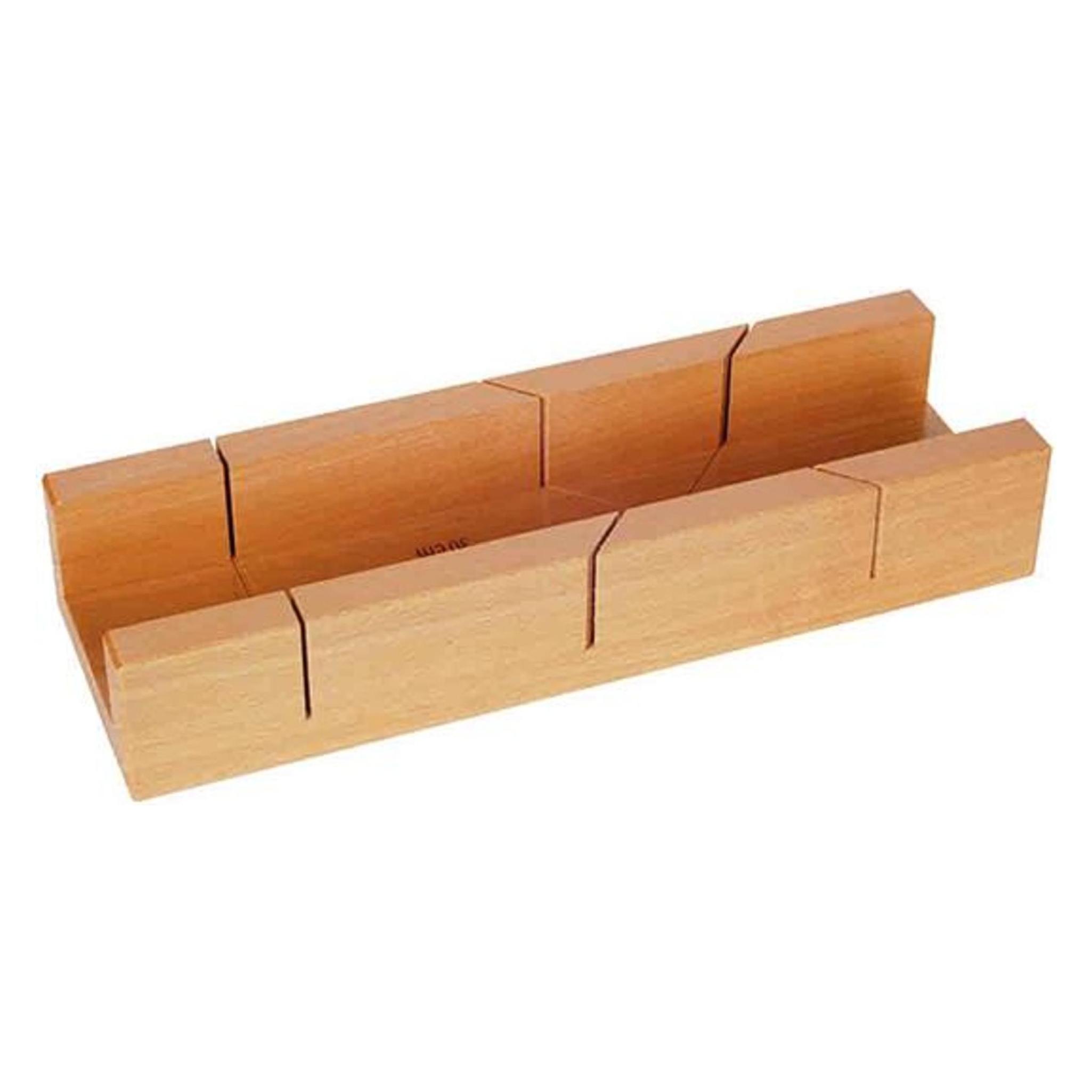 ECE Gehrungsschneidlade L300xB62xH37mm Rotbuchenholz lackiert (22212185)