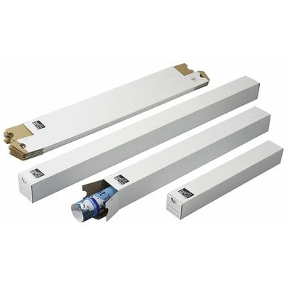 tidyPac Versandhülse Viereck 750x75x75mm weiß Packung mit 20 Stück