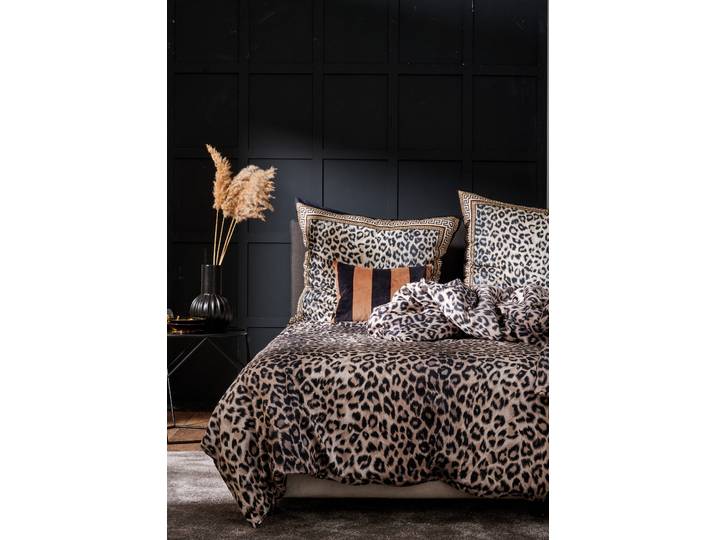 Bettwäsche APELT Timon , braun (braun, anth), B/L: 155cm x 220cm, 1 Stk., 1 Stk., Satin (Bio-Baumwolle), B/L: 80cm x 80cm, 2, Satin (Bio-Baumwolle), Bezug: 100% Baumwolle, Bettwäsche, Bettwäsche, Bettwäsche-Set mit Reissverschluss, Baumwoll-Satin, Digitaldruck