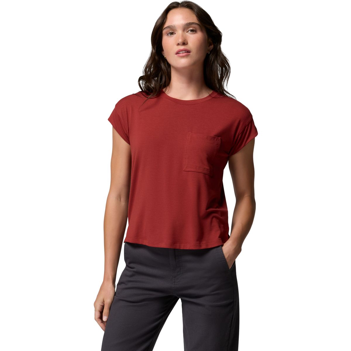Columbia Women's Daniela Falls Technical T-shirt red oxide (632) XS 213588-2135881-632-XS