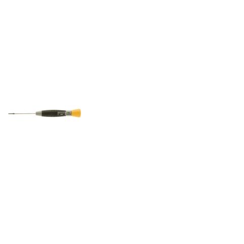 Irimo Schraubendreher für Schlitzschrauben mit Präzisionsgriff, 0,4 mm x 2 mm x 50 mm (Schlitzschrauben) (700-2-50)