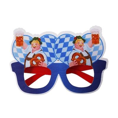 2022 neue oktoberfest brille party dekoration foto requisiten deutsch oktoberfest lustige brille rahmen