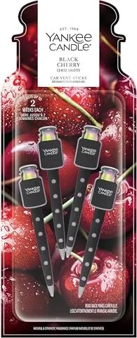 YANKEE CANDLE Black Cherry 3 Stk