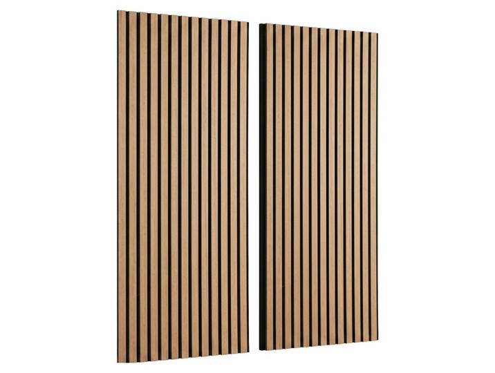 Akustikpaneel Grace in Schwarz/Eiche furniert 2er Set