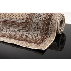THEKO Teppich Beatrice Mir beige multi 60 x 130 cm