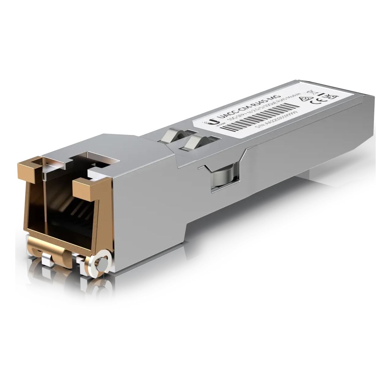 Ubiquiti Unifi RJ45 - 10 Gbps SFP+ Transceiver Module, SFP+ to 10/5/2.5GB RJ45