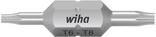 Wiha Set de 10 embouts double TX en boîte TX T6, T8 30 mm (43866)