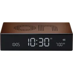 Lexon LR152BZ Digitalwecker Flip Premium Bronze