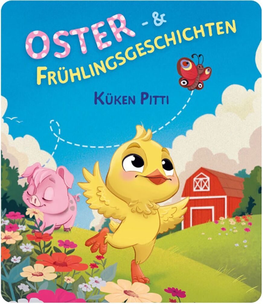 TONIES Hörspielfigur "Küken Pitti - Oster- und Frühlingsgeschichten", gelb (bunt), Hörspiele, Hörspielfigur