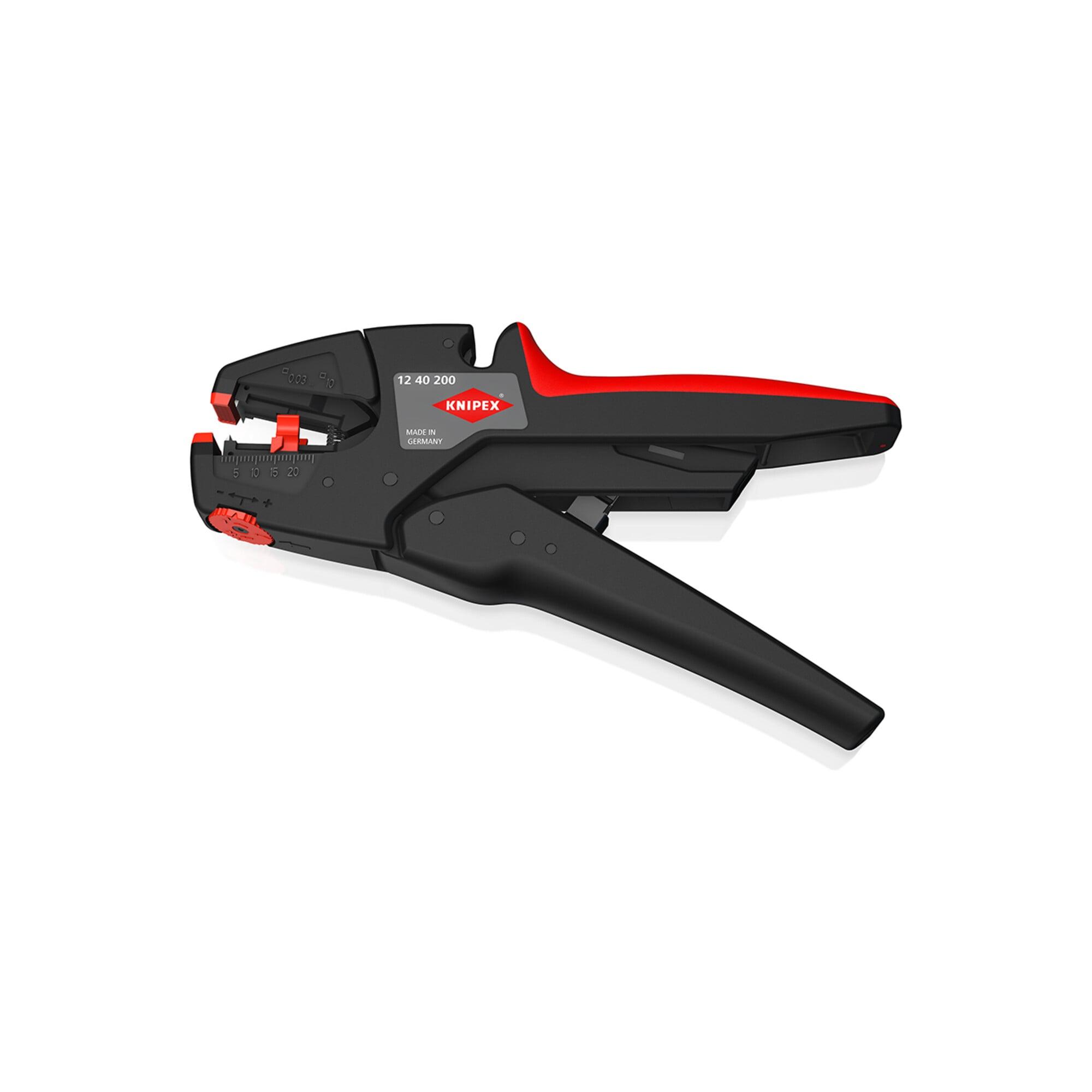 KNIPEX 12 40 200 EAN Selbsteinstellende Abisolierzange 200 mm)