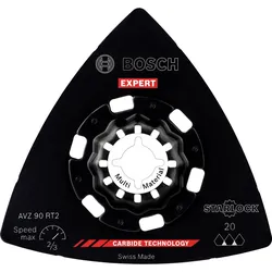 Bosch EXPERT Schleifplatte AVZ 90 RT2 Blatt für Multifunktionswerkzeuge - 2608900046