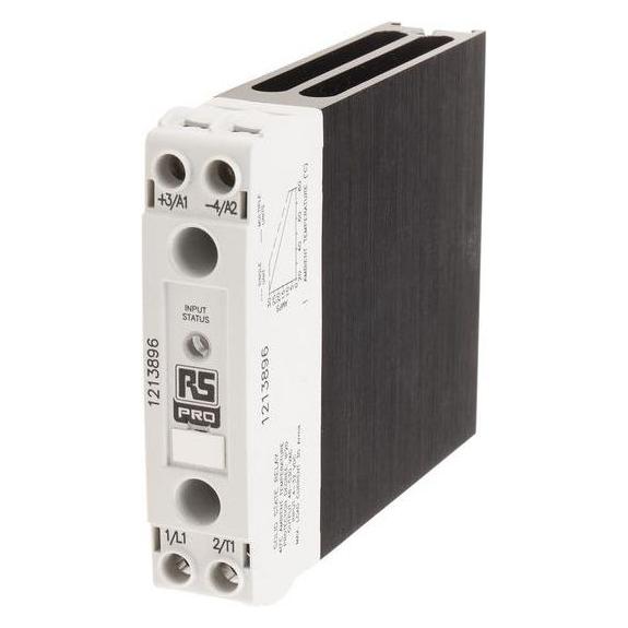 RS PRO DIN Rail 22.5mm, 530/vac, 30Amps, VDC (1213896)