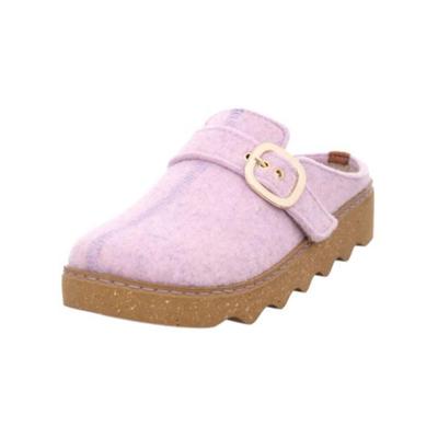 Hausschuh ROHDE "Rohde Hausschuhe Filz", Damen, Gr. 41, lila (violett), Filz, Schuhe Hausschuh