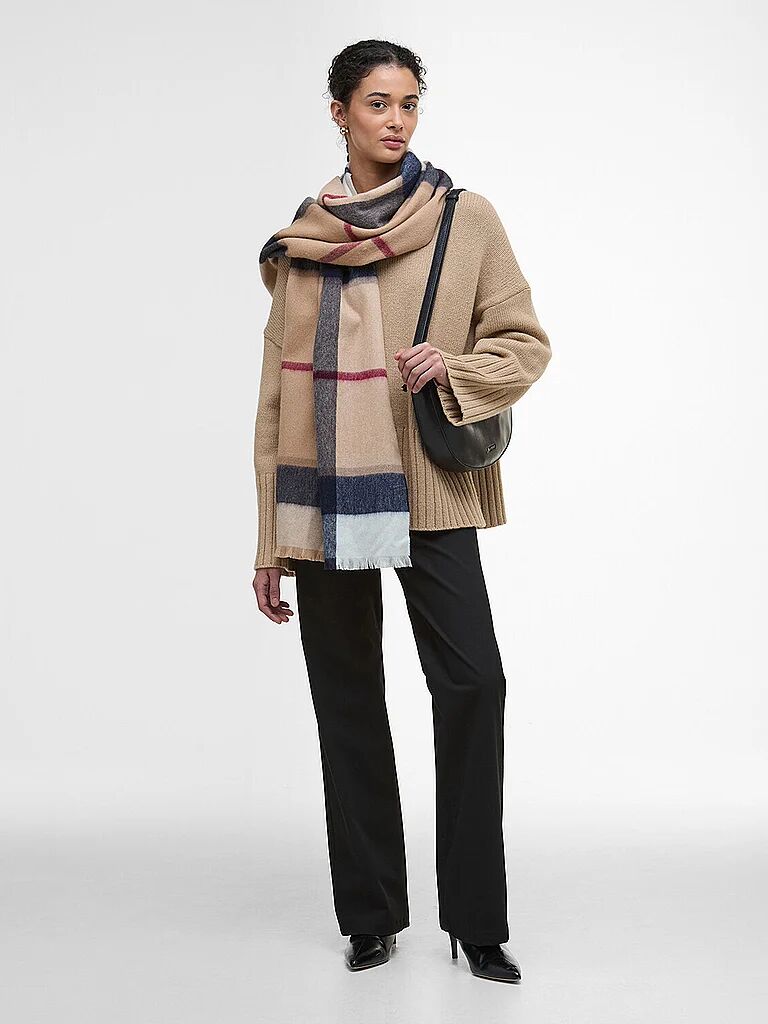 BARBOUR Schal ROSEFIELD braun W