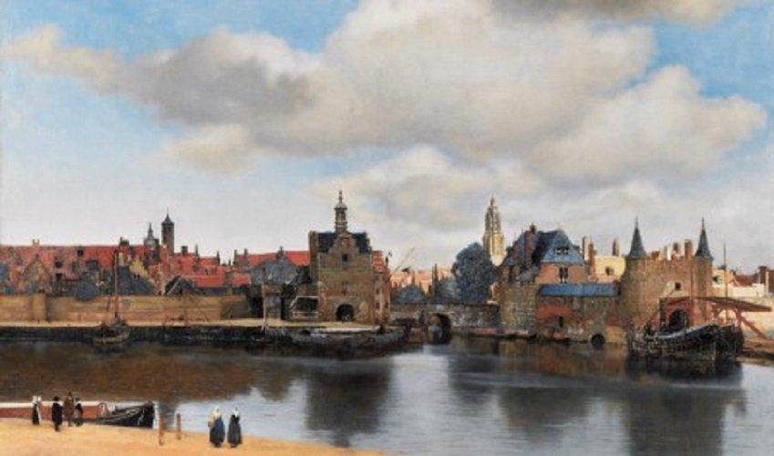 Puzzelman Puzzel Gezicht op Delft Johannes Vermeer 1000 stukjes