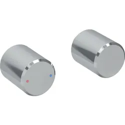 Geberit Set Drehgriffe für Geberit ONE WT-Armatur rundes Design, Wandmontage, 244162211 244162211