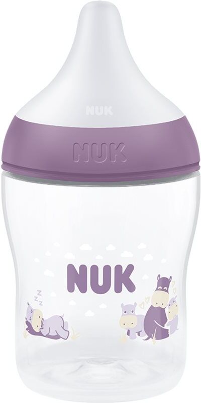 NUK Perfect Match Hippo bouteille 0m+ 1 pcs